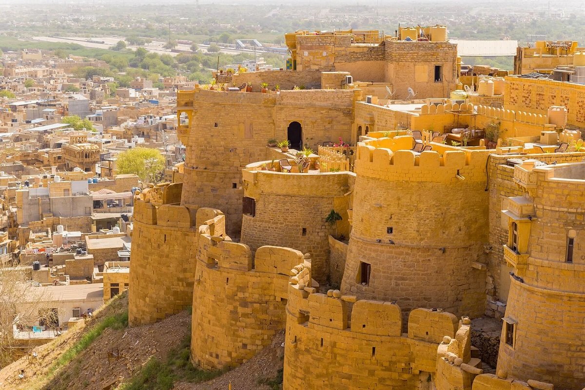 Fuerte de Jaisalmer, la ciudad dorada del desierto del Thar, Rajastán, India
